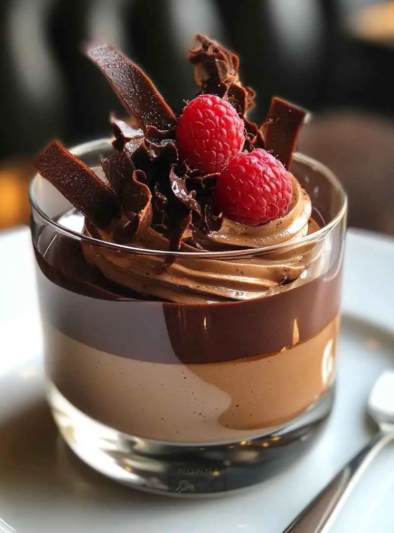 delicious chocolate mousse