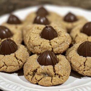 Peanut Butter Blossom Cookies