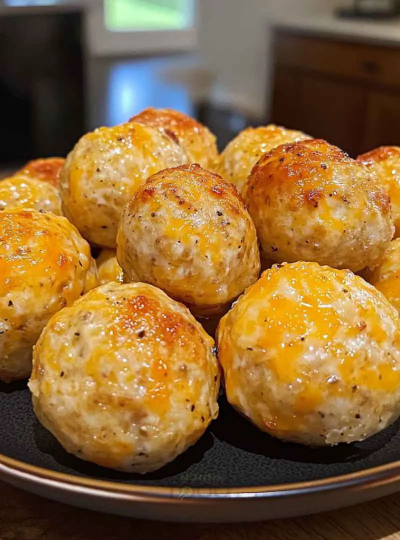 Cheddar Sausage Balls 