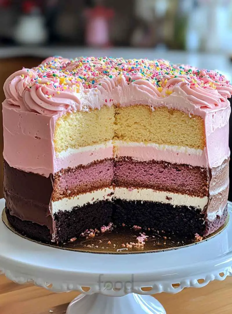 Neapolitan Cake