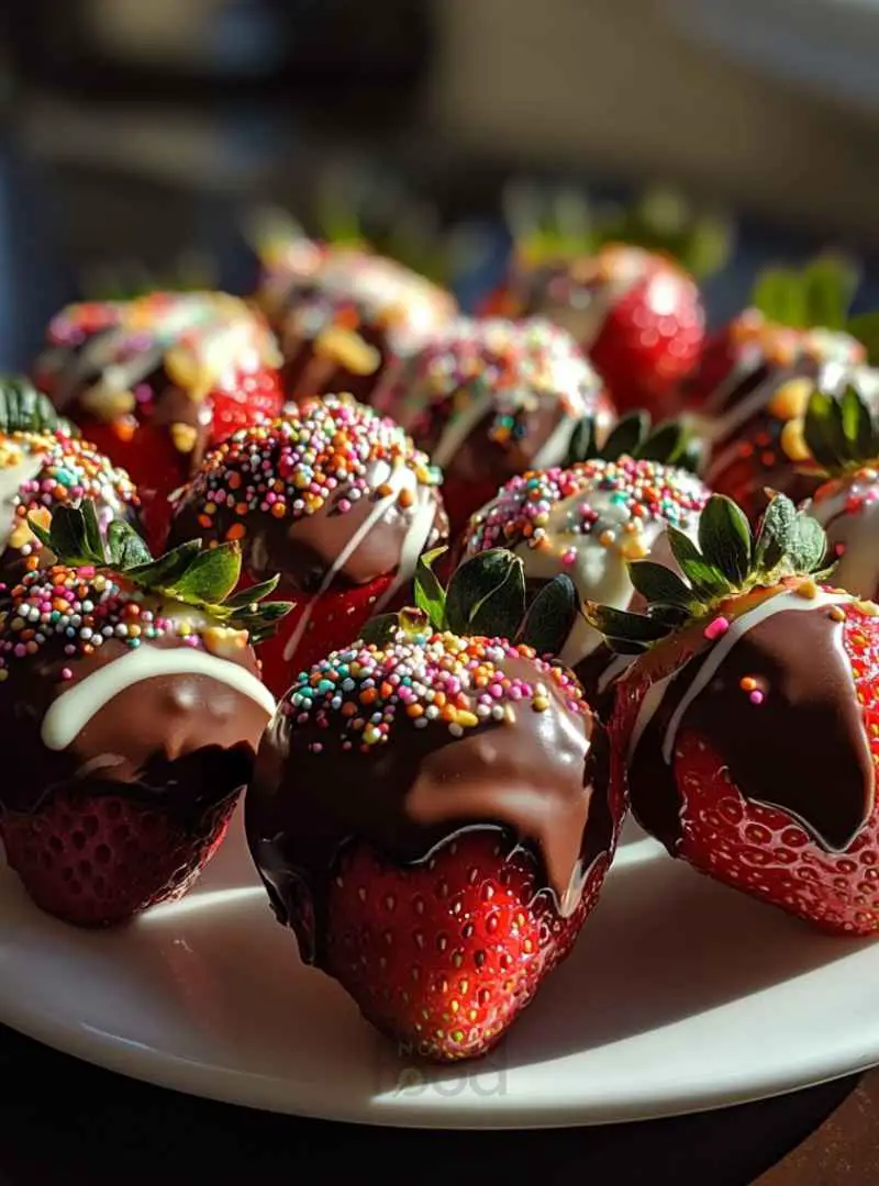 Valentines Chocolate Covered Strawberries