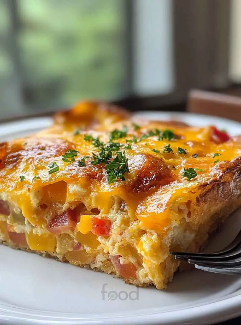 Easy Bacon Egg and Hashbrown Casserole