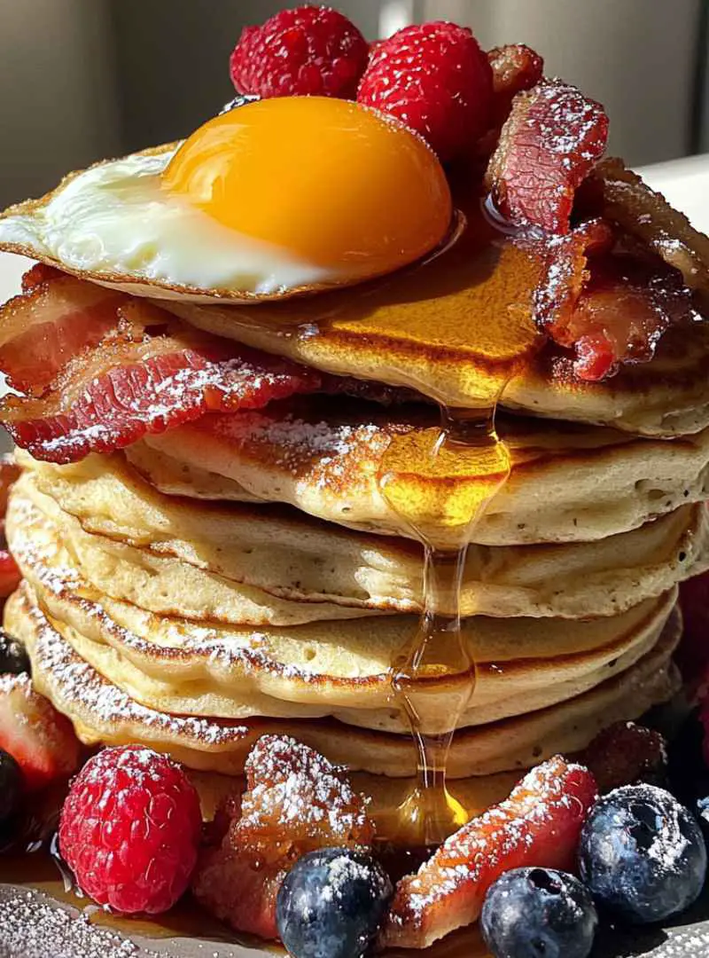 Decadent Breakfast Stack