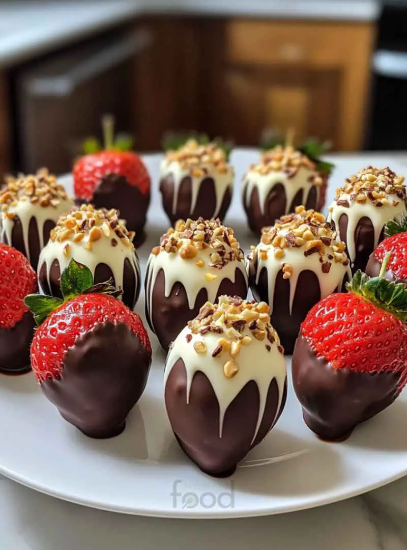 Valentine Strawberries Dipped