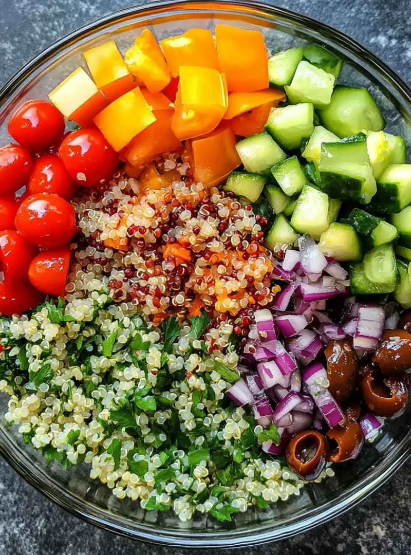 Refreshing Mediterranean Quinoa Salad Recipe for Healthy Eating