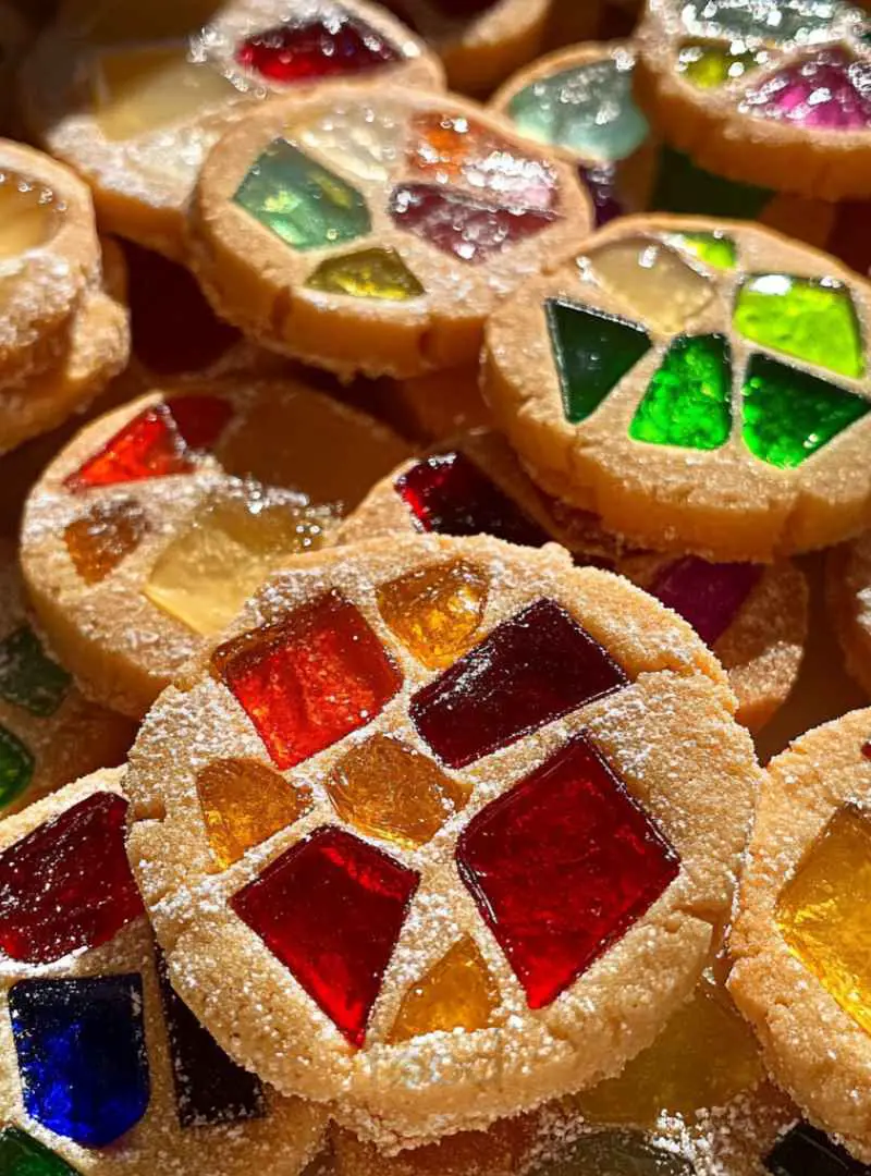 STAINED GLASS COOKIES