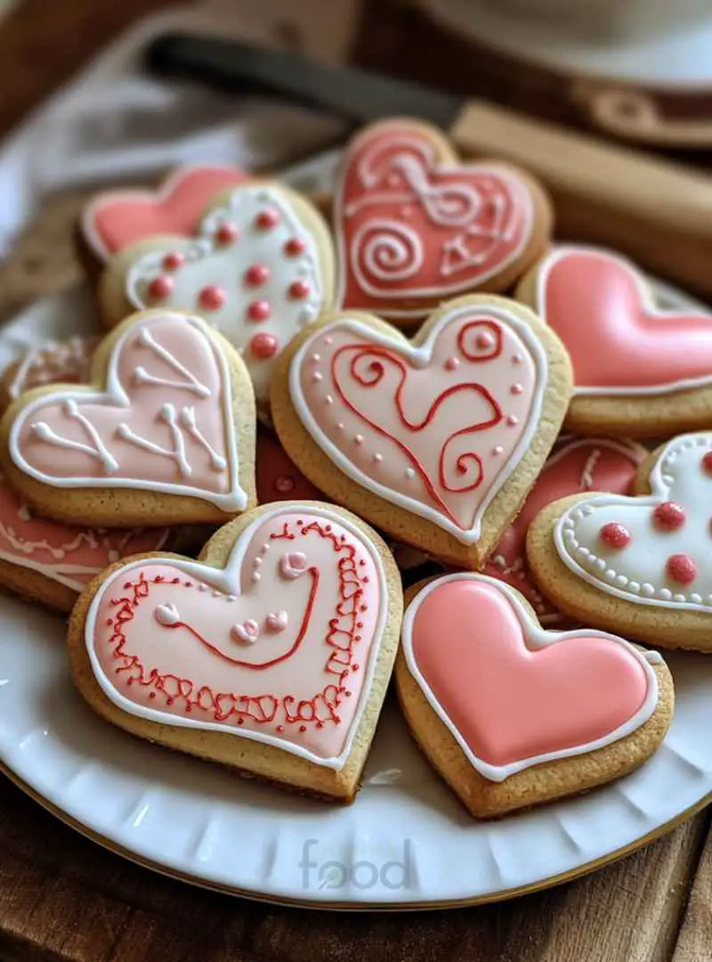  VALENTINE COOKIES DECORATED 