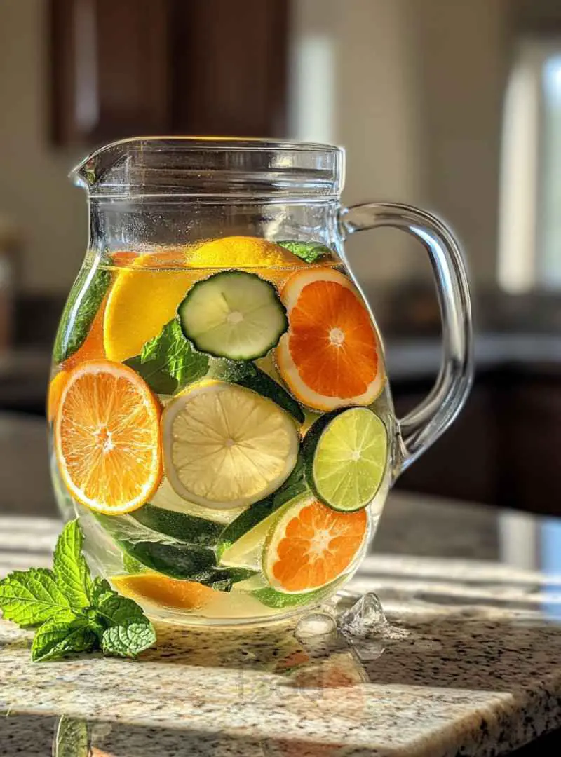 WATER INFUSED WITH CITRUS 