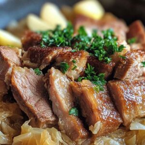 PORK AND SAUERKRAUT