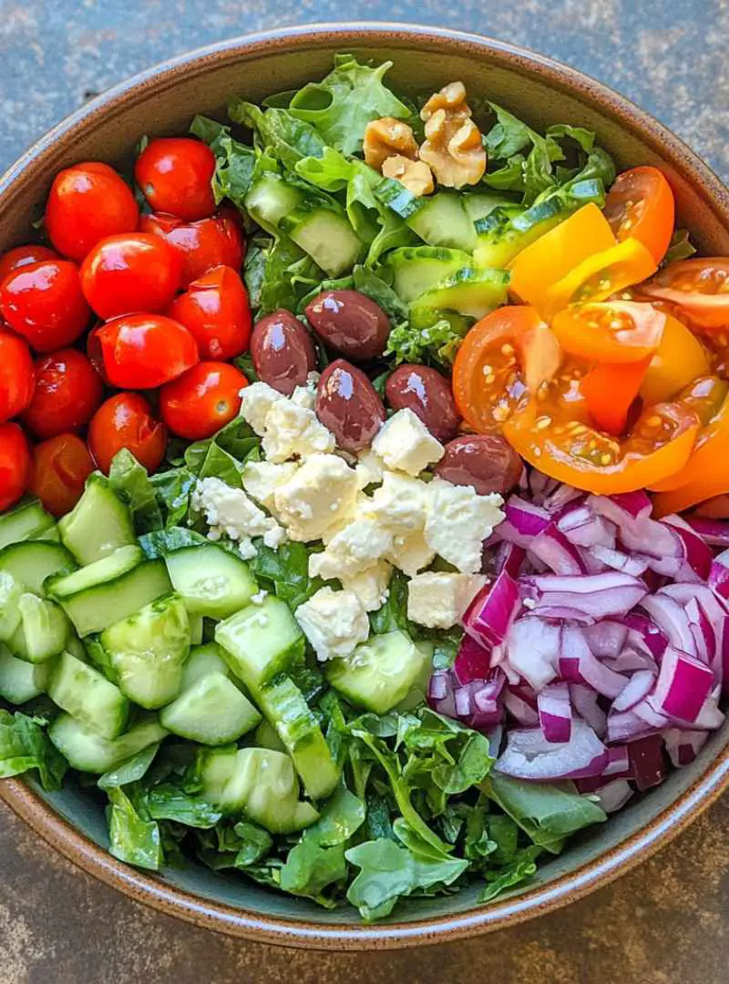  FRESH GARDEN SALAD 