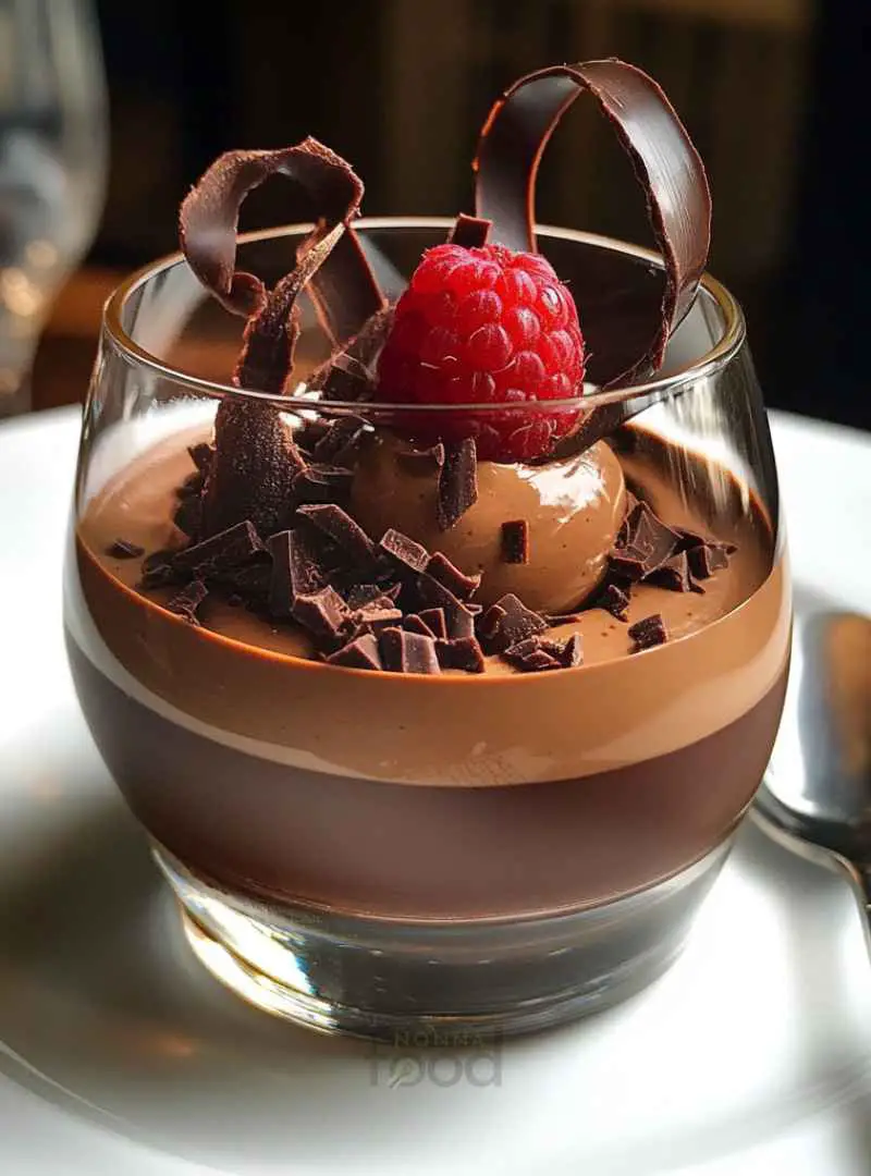 delicious chocolate mousse