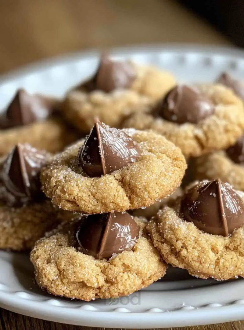 Peanut Butter Blossom Cookies 