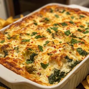 Creamy Spinach Artichoke Dip