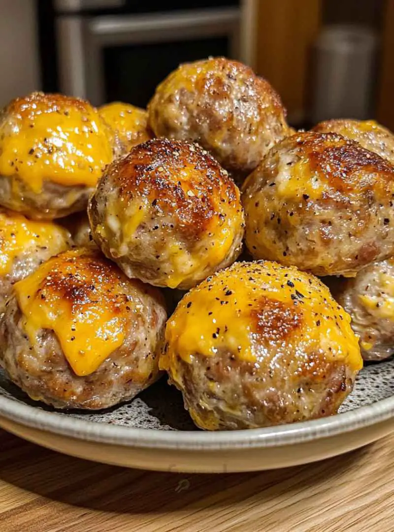 Cheddar Sausage Balls 