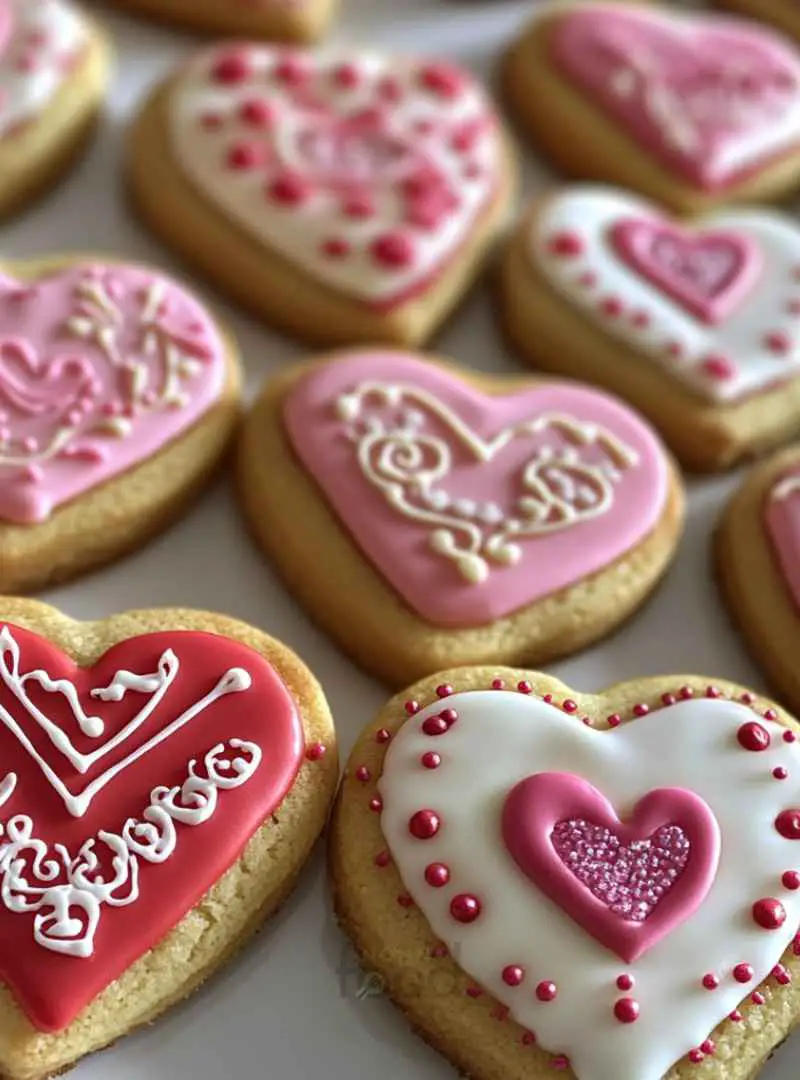 Valentine's Day Cookies Decorated Ideas