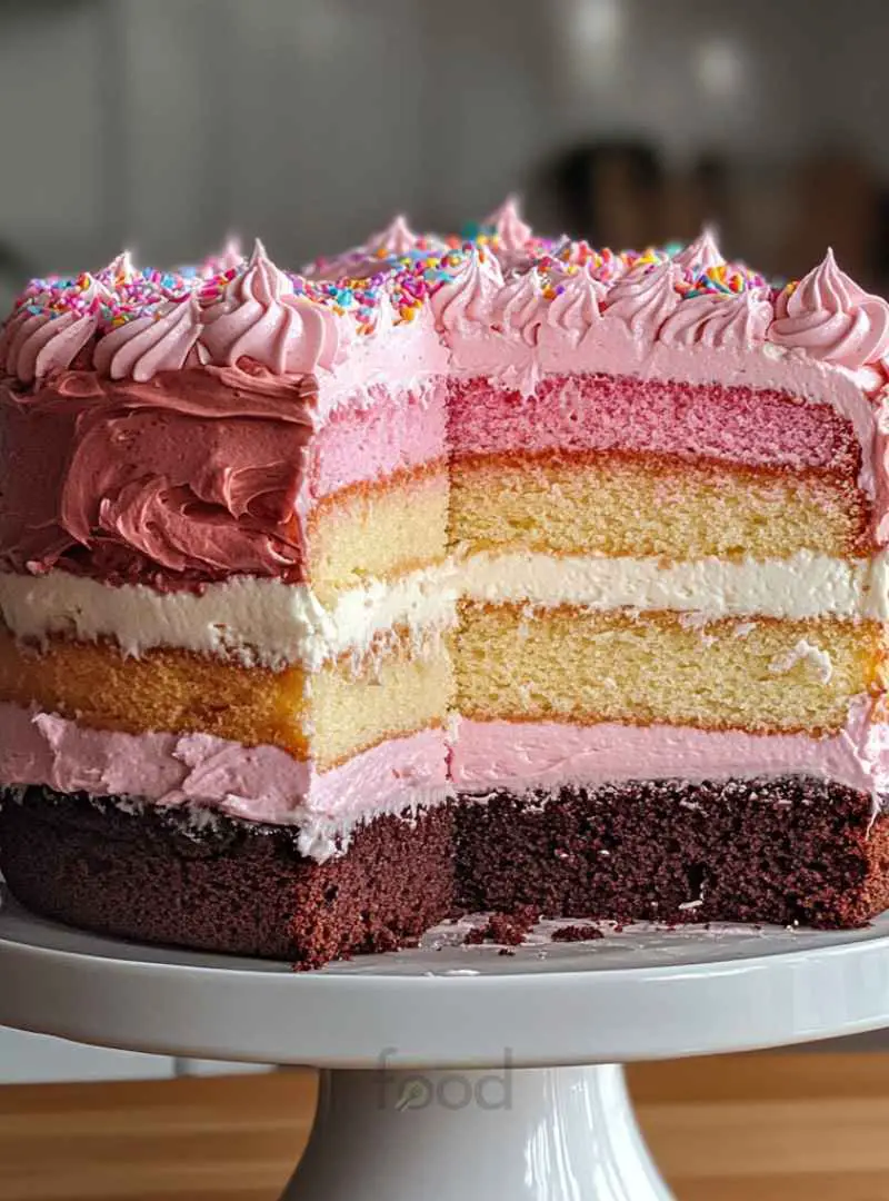 Neapolitan Cake