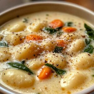 Olive Garden Chicken Gnocchi Soup