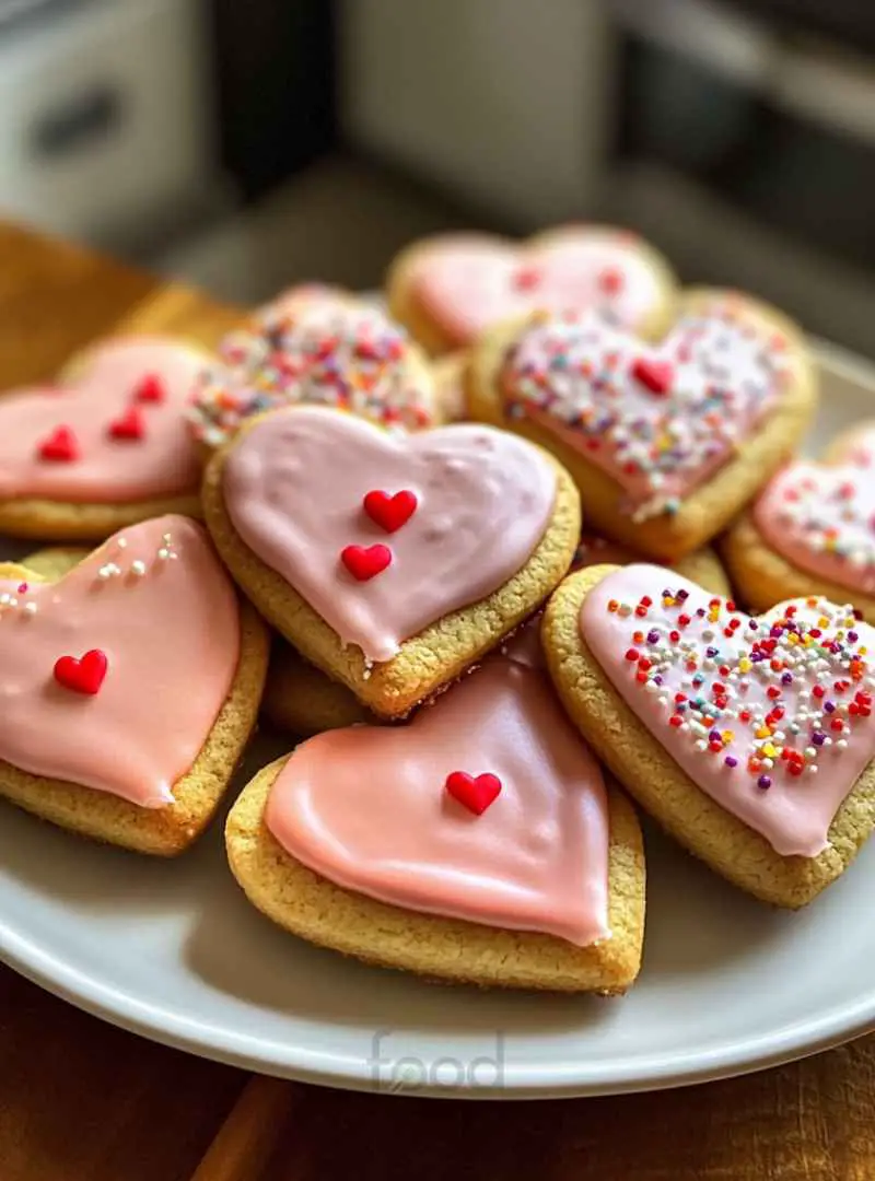 Heart-Shaped Valentine Cookies