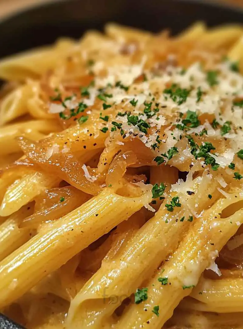 One Pot French Onion Pasta