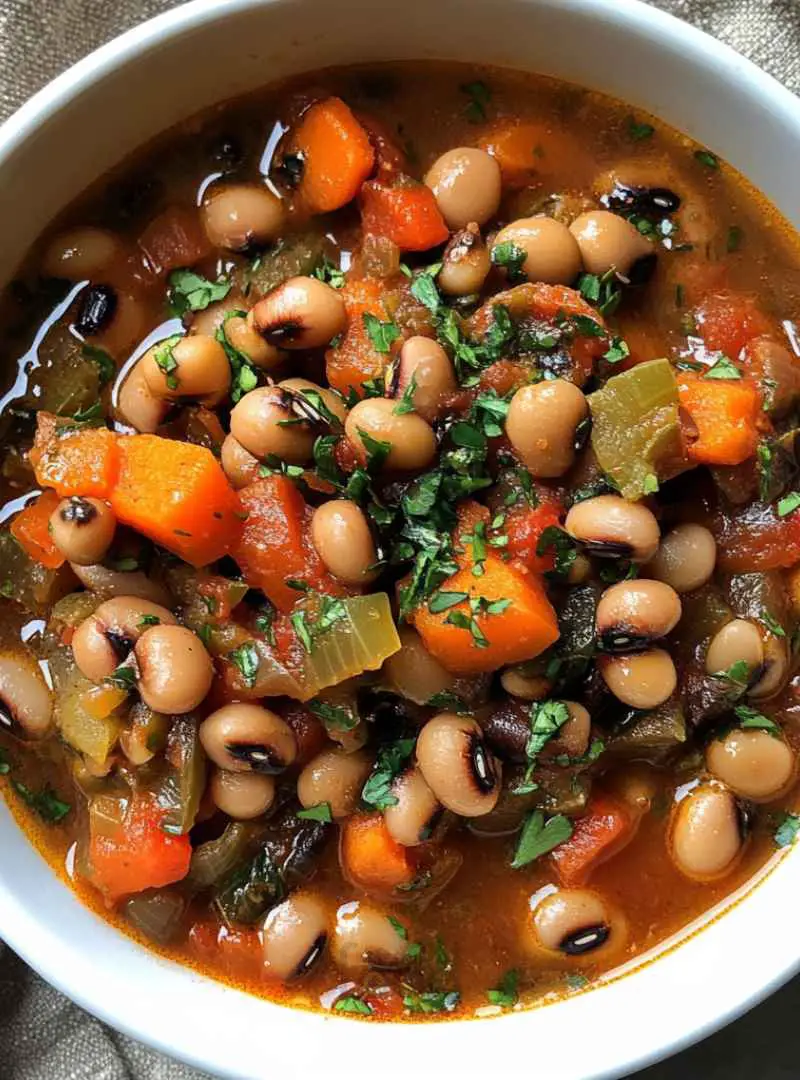 Delicious Black Eyed Peas Stew