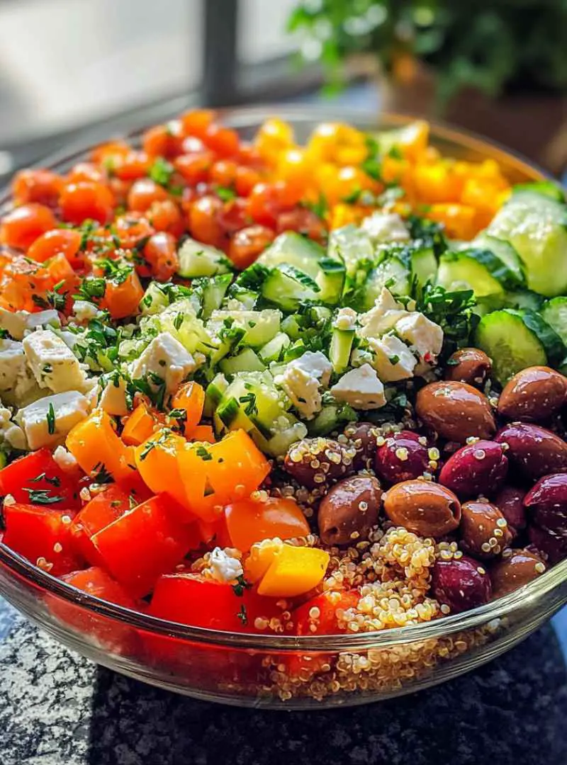 Refreshing Mediterranean Quinoa Salad Recipe for Healthy Eating