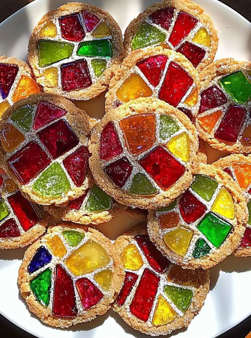 STAINED GLASS COOKIES