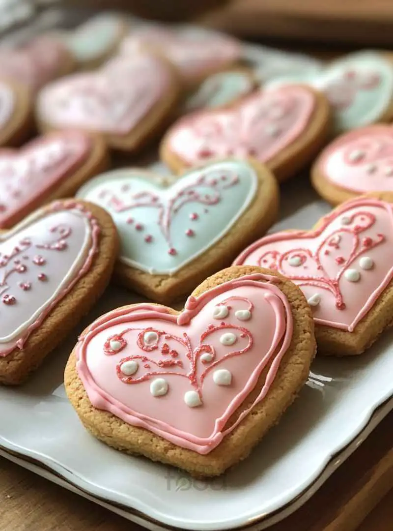  VALENTINE COOKIES DECORATED 