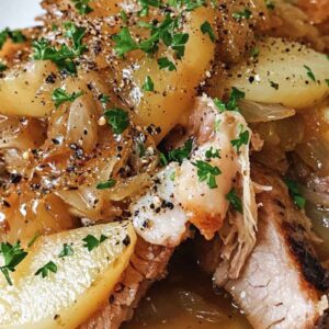 PORK AND SAUERKRAUT CROCKPOT