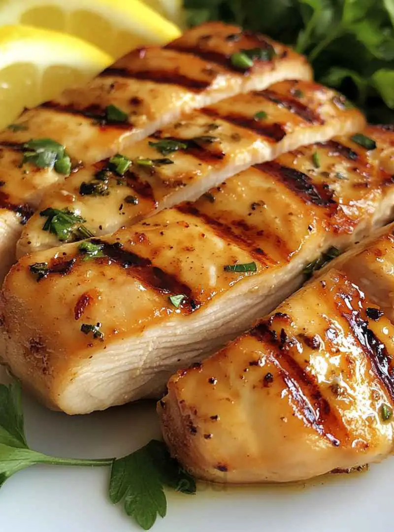 JUICY GRILLED CHICKEN BREASTS 