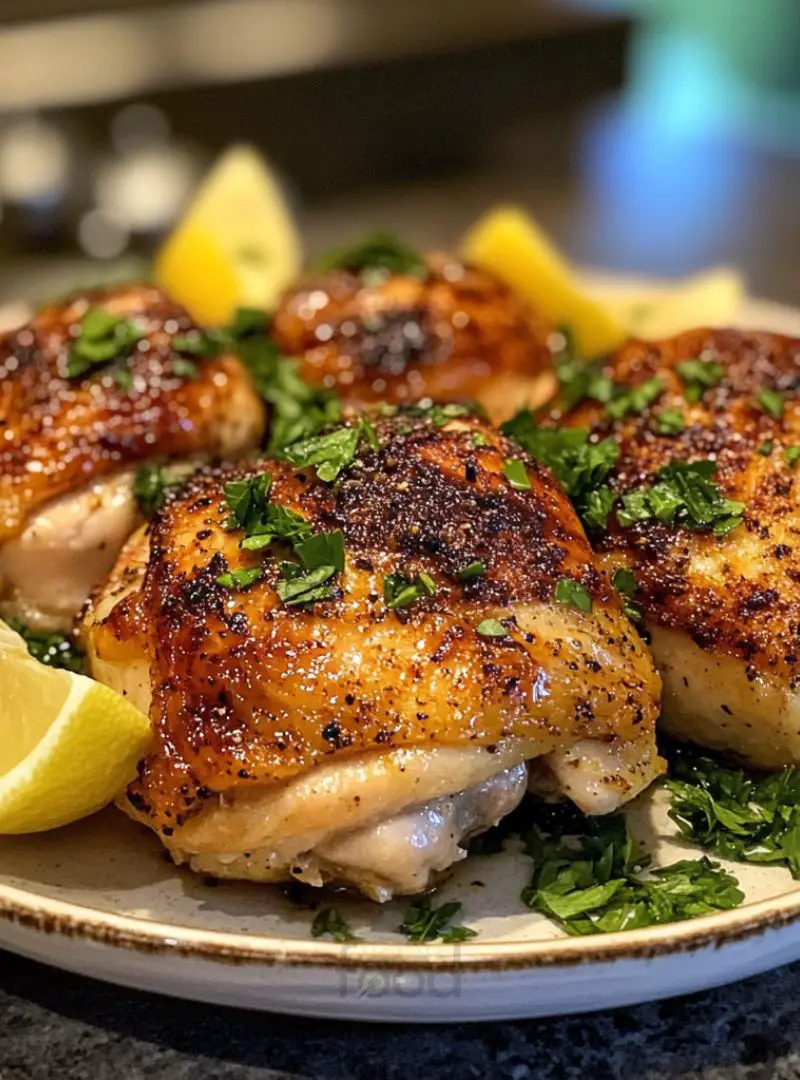 GARLIC BUTTER CHICKEN THIGHS 