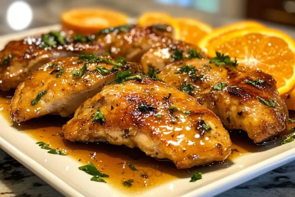 Orange Glazed Chicken