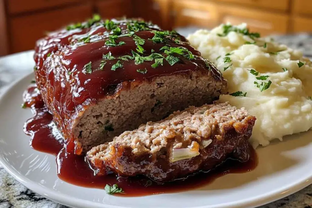 CLASSIC MEATLOAF WITH GLAZE