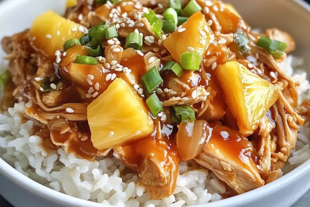 Sweet Hawaiian Crockpot Chicken