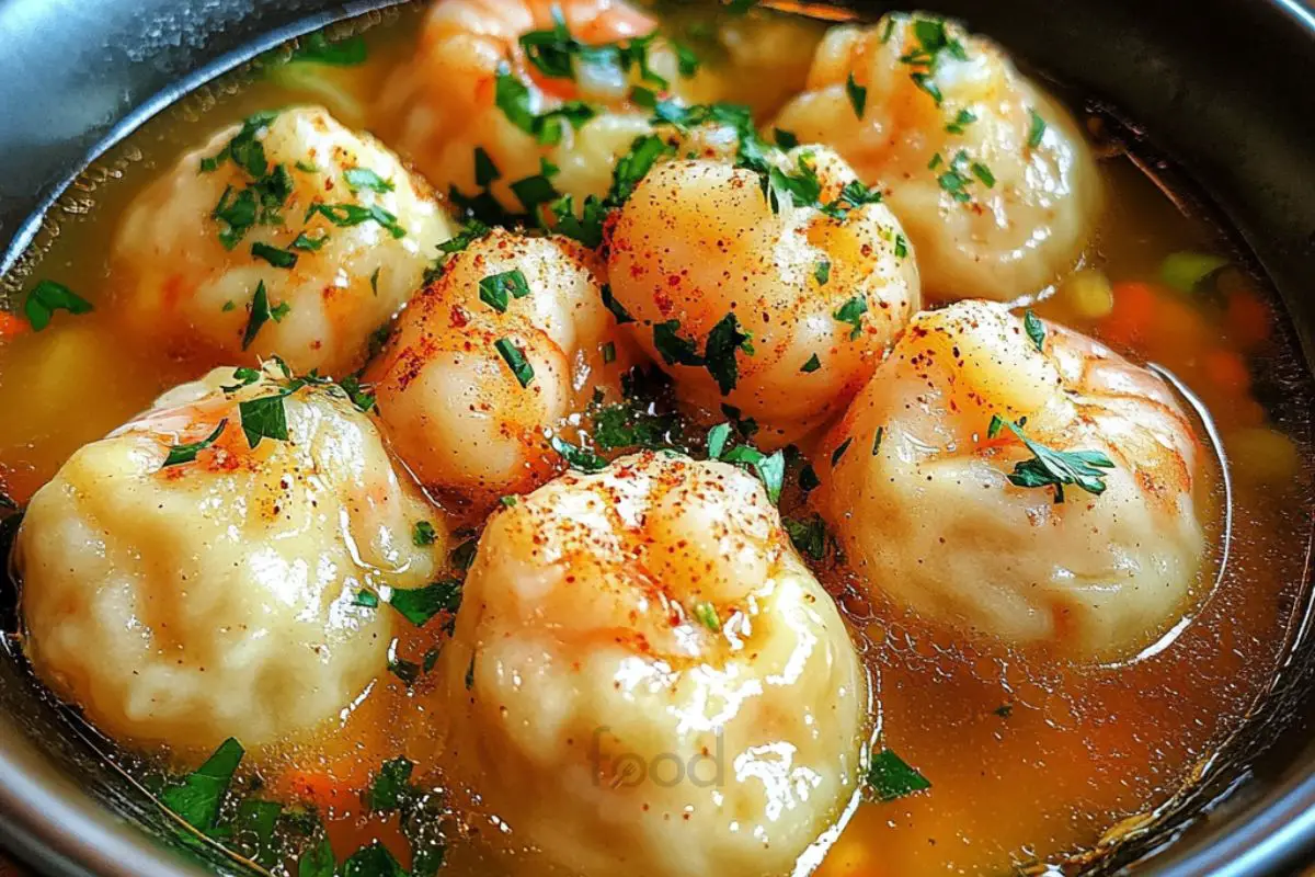 Shrimp and Dumplings