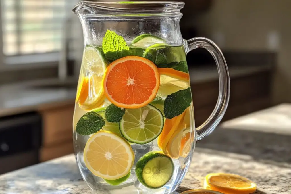 WATER INFUSED WITH CITRUS