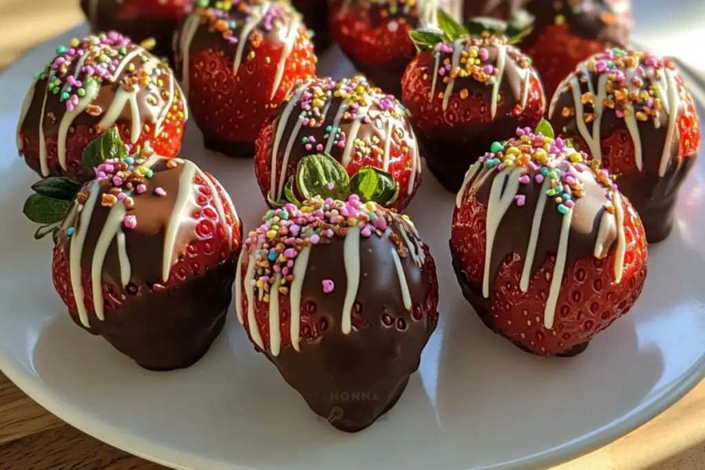 Valentines Chocolate Covered Strawberries