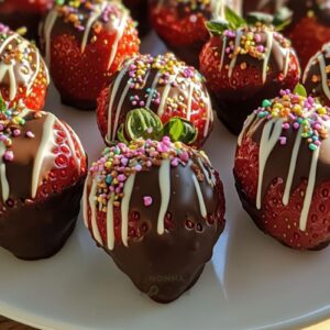 Valentines Chocolate Covered Strawberries