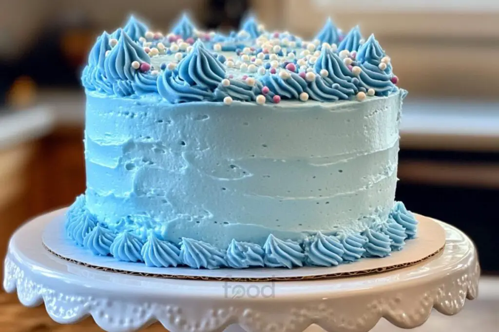 Blue Vintage Cake