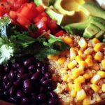 Healthy Quinoa and Black Bean Bowl