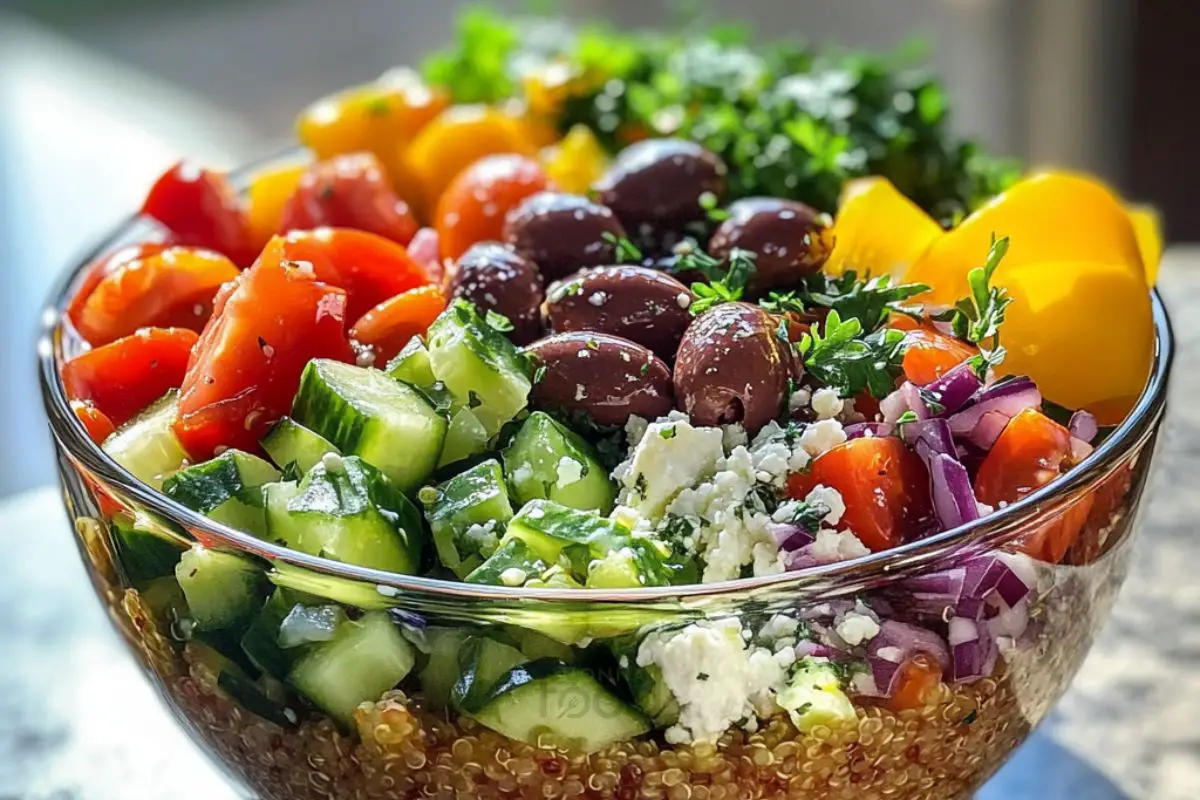 Refreshing Mediterranean Quinoa Salad Recipe for Healthy Eating