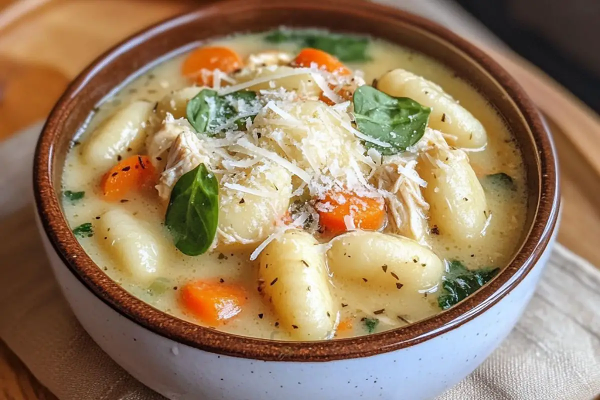 Olive Garden Chicken Gnocchi Soup