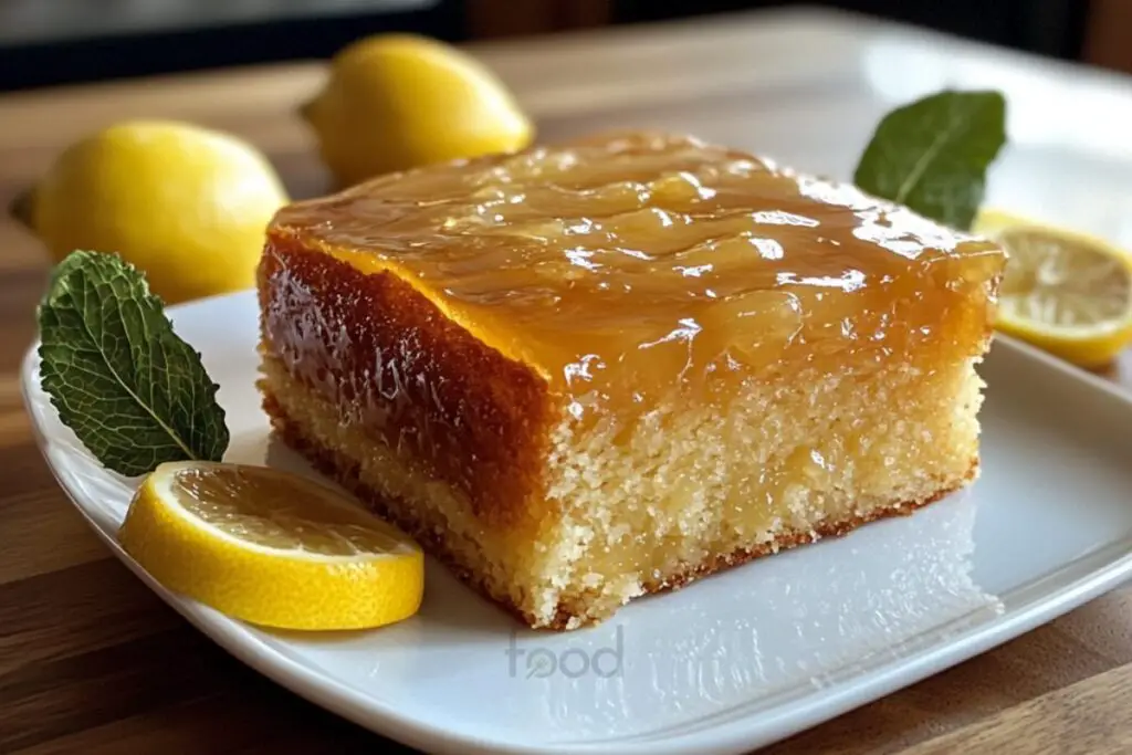 Meyer Lemon Delight Cake