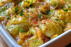 Comforting Smothered Cabbage Recipe for a Flavorful Meal