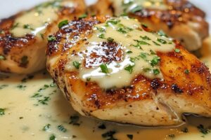 Indulge in Chicken with Boursin Sauce with Garlic and Fine Herbs for a creamy, flavorful dish that's easy to make and irresistible!