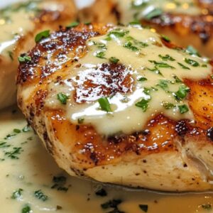 Indulge in Chicken with Boursin Sauce with Garlic and Fine Herbs for a creamy, flavorful dish that's easy to make and irresistible!