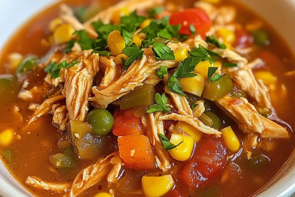 CROCKPOT CHICKEN DELIGHT