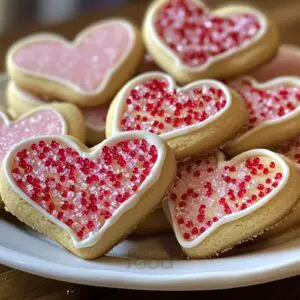 Valentine Sugar Cookies