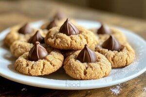 Peanut Butter Blossom Cookies