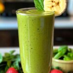 Delicious fruit smoothie for a healthy lifestyle