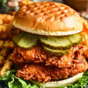 Chick-fil-a style chicken sandwich is a must-try